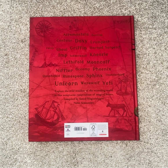 Hardback Fantastic Beasts And Where To Find Them coffee table book - Picture 5 of 7